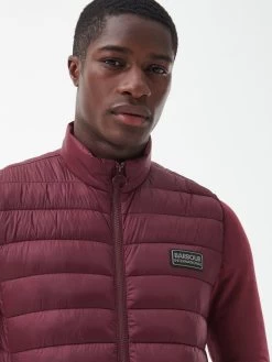 Barbour International Tourer Reed Padded Gilet - Red -Fashion store VJGOK SQ4 0000000017 RED MDd