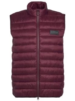 Barbour International Tourer Reed Padded Gilet - Red -Fashion store VJGOK SQ5 0000000017 RED MDd1