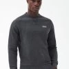Barbour International Essential Crew Neck Sweatshirt - Dark Grey -Fashion store VJGOL SQ1 0000000070 DARK GREY MDf