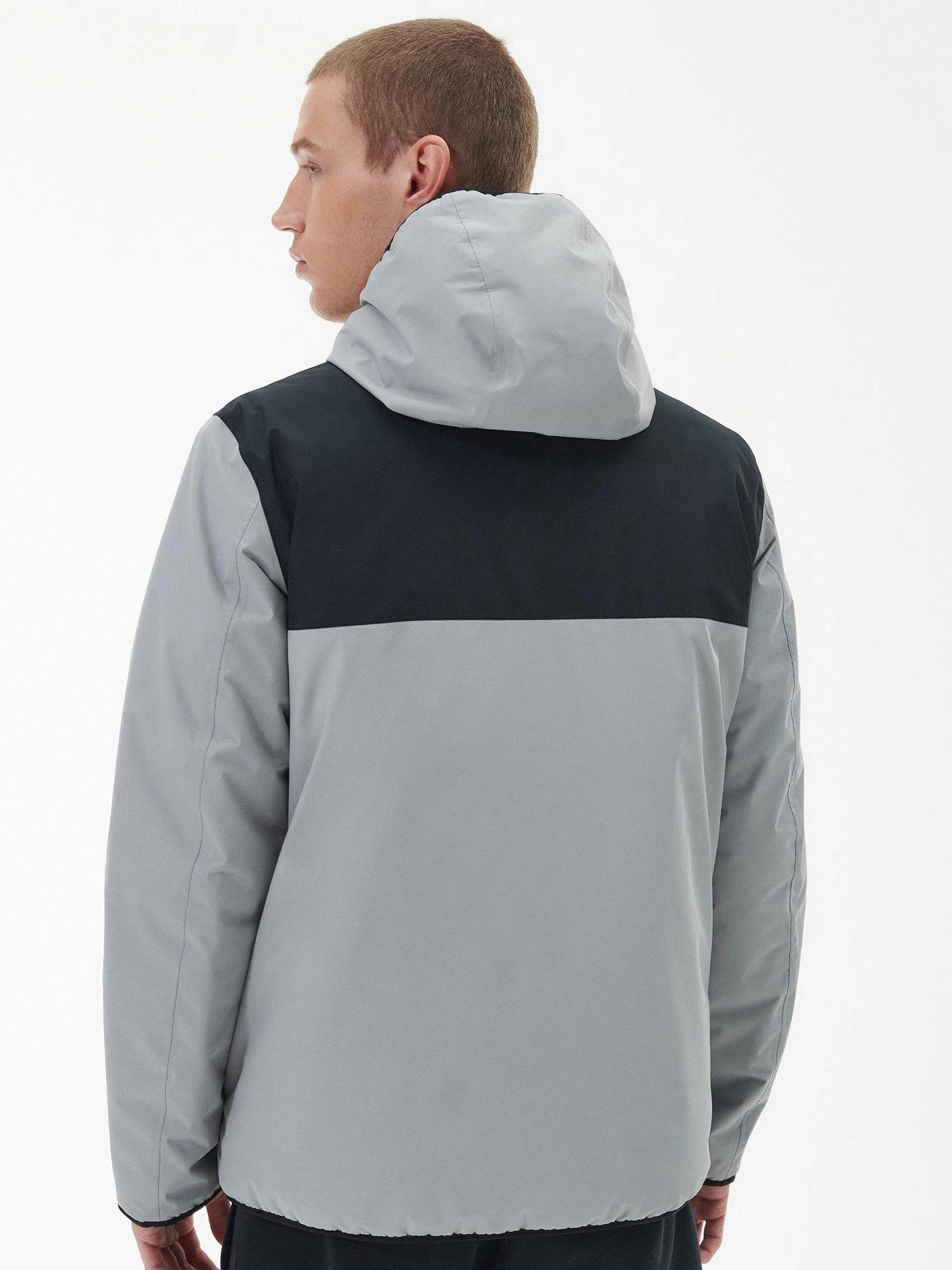 Barbour International Cambell Waterproof Jacket - Light Grey 4 Barbour International Cambell Waterproof Jacket - Light Grey - Image 2