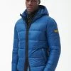 Barbour International Bobber Hooded Padded Jacket - Bright Blue 2 Barbour International Bobber Hooded Padded Jacket - Bright Blue -Fashion store VJKU2 SQ1 0000000197 BRIGHT BLUE MDf