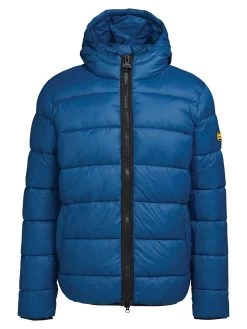 Barbour International Bobber Hooded Padded Jacket - Bright Blue -Fashion store VJKU2 SQ6 0000000197 BRIGHT BLUE MDd2
