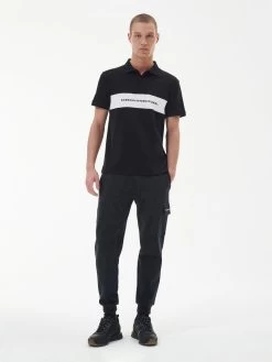 Barbour International Logo Polo Shirt - Black -Fashion store VJKU9 SQ3 0000000004 BLACK MDo