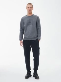 Barbour International Logo Sweatshirt - Dark Grey -Fashion store VJKUA SQ3 0000000070 DARK GREY MDo