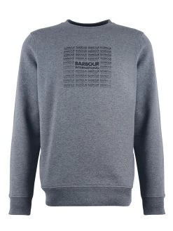 Barbour International Logo Sweatshirt - Dark Grey -Fashion store VJKUA SQ5 0000000070 DARK GREY MDd1