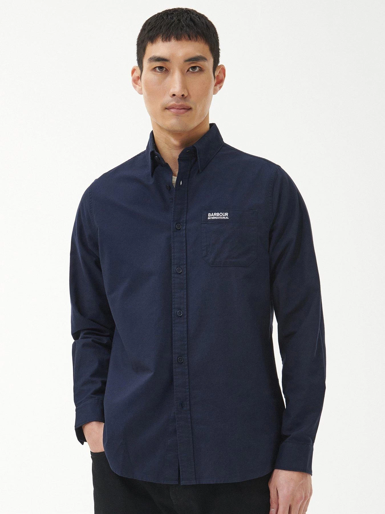 Barbour International Small Logo Pocket Oxford Shirt 3 Barbour International Small Logo Pocket Oxford Shirt