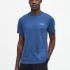 Barbour International Very Exclusive - Small Logo T-Shirt - Blue 1 Barbour International Very Exclusive - Small Logo T-Shirt - Blue -Fashion store VJKV3 SQ1 0000000020 BLUE MDf
