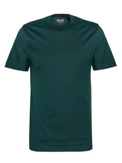 Barbour International Very Exclusive - Small Logo T-Shirt - Dark Green -Fashion store VJKV4 SQ6 0000000630 DARK GREEN MDd2