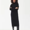 Barbour International Aprila Midi Knitted Dress - Black 2 Barbour International Aprila Midi Knitted Dress - Black -Fashion store VL0L6 SQ1 0000000004 BLACK MDf