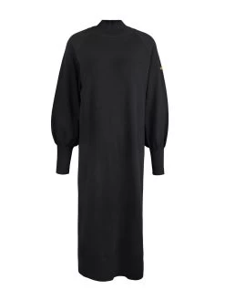 Barbour International Aprila Midi Knitted Dress - Black -Fashion store VL0L6 SQ6 0000000004 BLACK MDd2