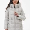 Barbour International Ennis Quilted Coat - Cream -Fashion store VL0LJ SQ1 0000000067 CREAM MDf