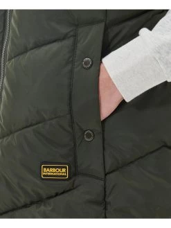 Barbour International Boston Gilet - Green -Fashion store VL0LM SQ5 0000000047 GREEN MDd1