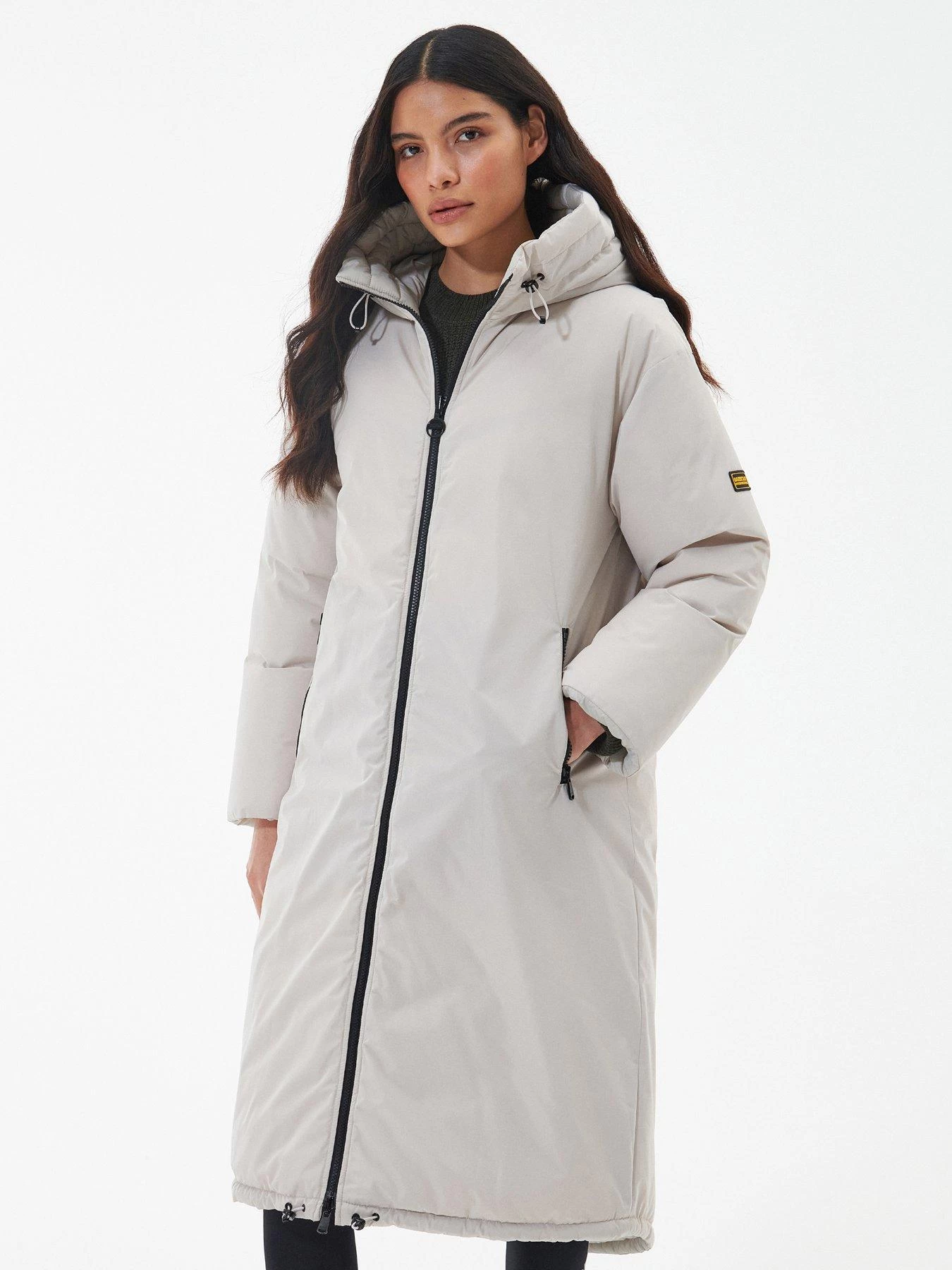 Barbour International Reversible Montreal Showerproof - White 5 Barbour International Reversible Montreal Showerproof - White - Image 3