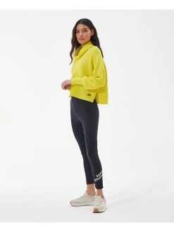 Barbour International Parade Knitted Jumper - Yellow -Fashion store VL0LO SQ3 0000000076 YELLOW MDo