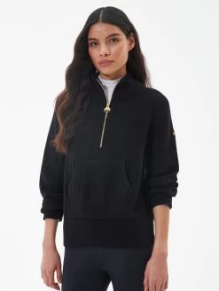 Barbour International Holmes Knitted Jumper - Black