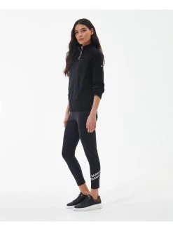 Barbour International Holmes Knitted Jumper - Black -Fashion store VL0LP SQ3 0000000004 BLACK MDo