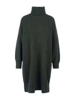 Barbour International Holmes Knitted Dress - Green -Fashion store VL0LR SQ6 0000000047 GREEN MDd2