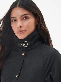 Barbour International Aprila Leopard Lined Wax Jacket - Black 12 Barbour International Aprila Leopard Lined Wax Jacket - Black -Fashion store VL0N4 SQ5 0000000004 BLACK MDd1