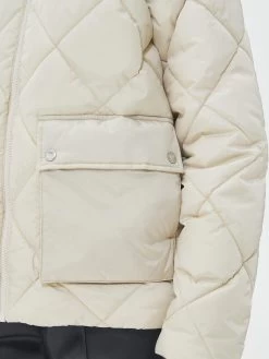 Barbour International Norton Quilted Coat - Cream -Fashion store VL0N5 SQ5 0000000067 CREAM MDd1