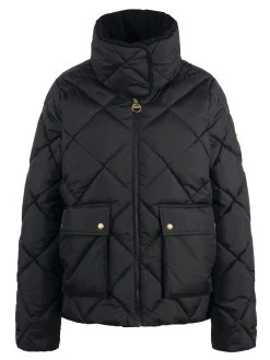 Barbour International Norton Quilted Coat - Black -Fashion store VL0N6 SQ6 0000000004 BLACK MDd2