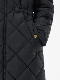 Barbour International Enfield Quilted Coat - Black -Fashion store VL0N7 SQ5 0000000004 BLACK MDd1