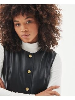 Barbour International Morini Dress - Black -Fashion store VL0OI SQ5 0000000004 BLACK MDd1