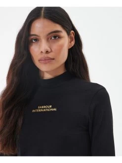 Barbour International Benson T-Shirt - Black -Fashion store VL0OU SQ4 0000000004 BLACK MDd