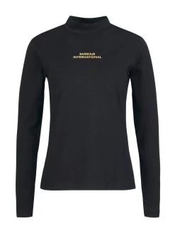 Barbour International Benson T-Shirt - Black -Fashion store VL0OU SQ6 0000000004 BLACK MDd2