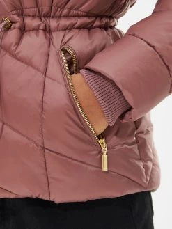 Barbour International Island Quilted Coat - Pink -Fashion store VL0OV SQ5 0000000063 PINK MDd1