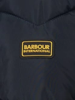 Barbour International East Moor Quilted Belt Waist Coat - Black - Black -Fashion store VL0OW SQ4 0000000004 BLACK MDd