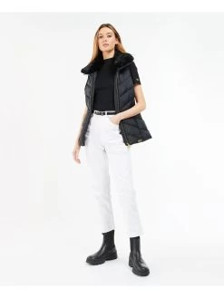 Barbour International Santa Rosa Gilet - Black -Fashion store VL0OX SQ3 0000000004 BLACK MDo