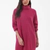 Barbour International Holmes Knitted Dress - Pink -Fashion store VL0P5 SQ1 0000000063 PINK MDf