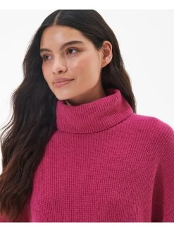 Barbour International Holmes Knitted Dress - Pink -Fashion store VL0P5 SQ4 0000000063 PINK MDd