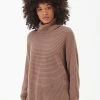Barbour International Boulevard Knitted Jumper - Brown -Fashion store VL0Q3 SQ1 0000000143 BROWN MDf