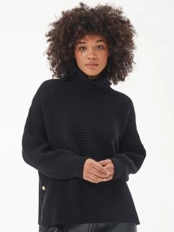 Barbour International Boulevard Knitted Jumper - Black