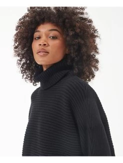Barbour International Boulevard Knitted Jumper - Black -Fashion store VL0Q4 SQ4 0000000004 BLACK MDd