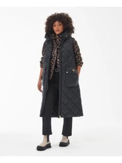 Barbour International Bonneville Gilet - Black -Fashion store VL0R1 SQ3 0000000004 BLACK MDo