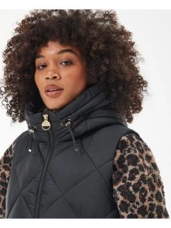 Barbour International Bonneville Gilet - Black -Fashion store VL0R1 SQ4 0000000004 BLACK MDd