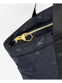 Barbour International Monaco Quilt Tote Bag - Black -Fashion store VL0S1 SQ5 0000000004 BLACK SLi