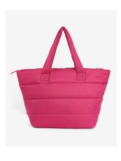 Barbour International Monaco Large Quilt Tote Bag - Pink -Fashion store VL0S3 SQ3 0000000063 PINK SLa