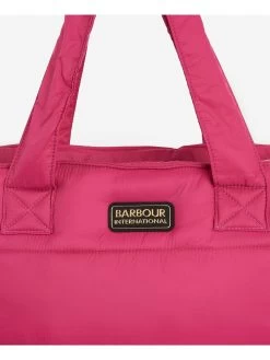 Barbour International Monaco Large Quilt Tote Bag - Pink -Fashion store VL0S3 SQ4 0000000063 PINK SLd