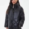 Barbour International Parade Quilted Coat - Black