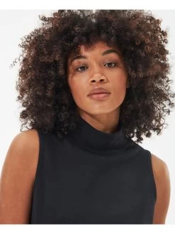 Barbour International Strada Dress - Black -Fashion store VL0T7 SQ4 0000000004 BLACK MDd