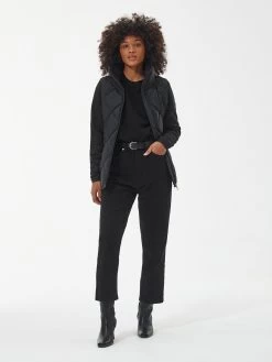 Barbour International Strada Quilted Sweat Jacket - Black 10 Barbour International Strada Quilted Sweat Jacket - Black -Fashion store VL0T8 SQ3 0000000004 BLACK MDo