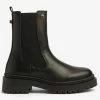 Barbour International Whitlock Leather Ankle Boot - Black -Fashion store VL25Y SQ1 0000000004 BLACK SLs