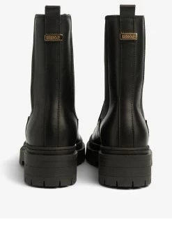 Barbour International Whitlock Leather Ankle Boot - Black -Fashion store VL25Y SQ3 0000000004 BLACK SLb