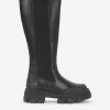 Barbour International Parson Knee High Chunky Leather Boot - Black 2 Barbour International Parson Knee High Chunky Leather Boot - Black -Fashion store VL26A SQ1 0000000004 BLACK SLs