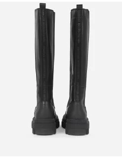 Barbour International Parson Knee High Chunky Leather Boot - Black 10 Barbour International Parson Knee High Chunky Leather Boot - Black -Fashion store VL26A SQ3 0000000004 BLACK SLb